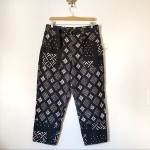 New Free People Imani Belted crop pants